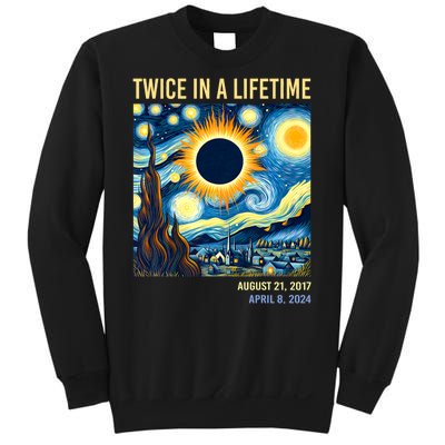 Total Solar Eclipse 2024 Twice In A Lifetime Sweatshirt