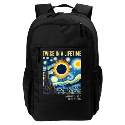 Total Solar Eclipse 2024 Twice In A Lifetime Daily Commute Backpack