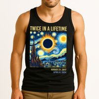 Total Solar Eclipse 2024 Twice In A Lifetime Tank Top