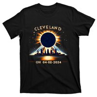 Total Solar Eclipse Cleveland Oh April 08 2024 T-Shirt