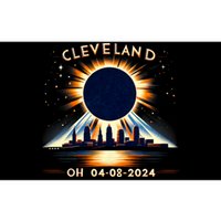 Total Solar Eclipse Cleveland Oh April 08 2024 Bumper Sticker