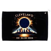 Total Solar Eclipse Cleveland Oh April 08 2024 Grommeted Golf Towel