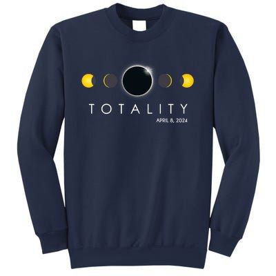 Total Solar Eclipse April 8 2024 Phases Totality Sweatshirt