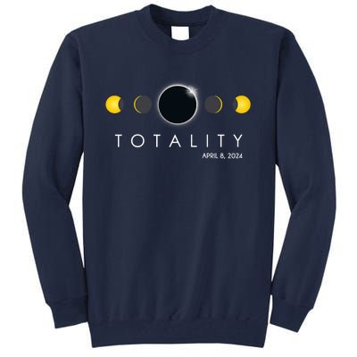 Total Solar Eclipse April 8 2024 Phases Totality Tall Sweatshirt