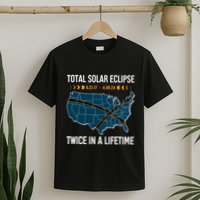 Total Solar Eclipse Twice In A Lifetime April 8 2024 T-Shirt