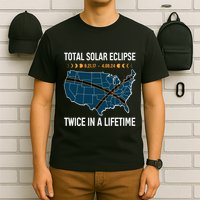 Total Solar Eclipse Twice In A Lifetime April 8 2024 T-Shirt