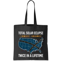 Total Solar Eclipse Twice In A Lifetime April 8 2024 Bag