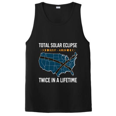 Total Solar Eclipse Twice In A Lifetime April 8 2024 PosiCharge Competitor Tank