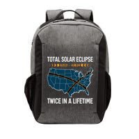 Total Solar Eclipse Twice In A Lifetime April 8 2024 Vector Backpack