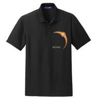 Total Solar Eclipse 2024 Indiana Totality Spring 4.08.24 Dry Zone Grid Polo