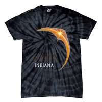 Total Solar Eclipse 2024 Indiana Totality Spring 4.08.24 Tie-Dye T-Shirt