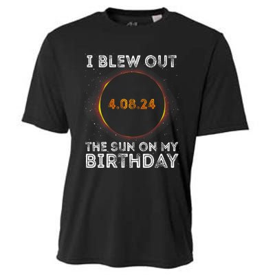 Total Solar Eclipse 4.08.24 Birthday Funny Quote Totality Cooling Performance Crew T-Shirt