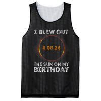 Total Solar Eclipse 4.08.24 Birthday Funny Quote Totality Mesh Reversible Basketball Jersey Tank