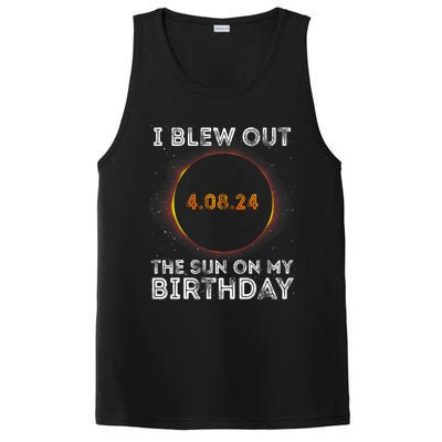 Total Solar Eclipse 4.08.24 Birthday Funny Quote Totality PosiCharge Competitor Tank