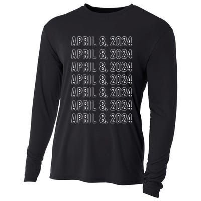 Total Solar Eclipse April 8 2024 Totality Cooling Performance Long Sleeve Crew
