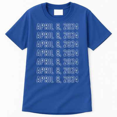 Total Solar Eclipse April 8 2024 Totality Tall T-Shirt