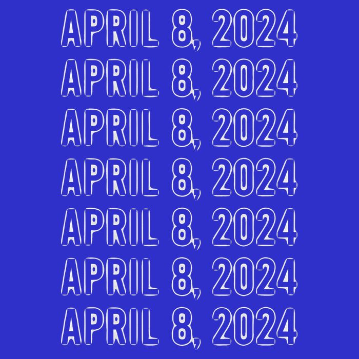 Total Solar Eclipse April 8 2024 Totality Button