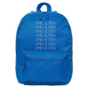 Total Solar Eclipse April 8 2024 Totality 16 in Basic Backpack