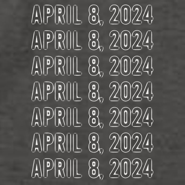 Total Solar Eclipse April 8 2024 Totality Vector Backpack