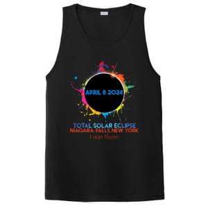 Total Solar Eclipse Niagara Falls New York 2024 I Was There PosiCharge Competitor Tank