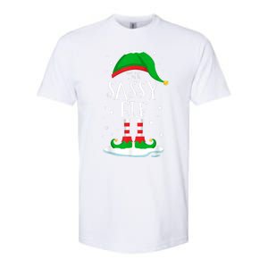 The Sassy Elf Christmas Family Matching Xmas Group Funny Softstyle CVC T-Shirt