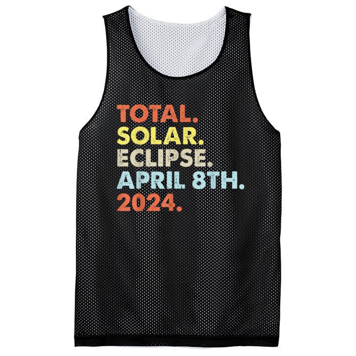 Total Solar Eclipse April 8th 2024 Totality Astronomy Mesh Reversible Basketball Jersey Tank