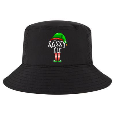 The Sassy Elf Family Matching Group Christmas Gift Funny Cool Comfort Performance Bucket Hat