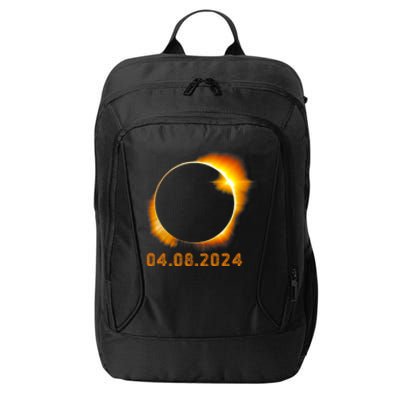 Total Solar Eclipse April 8 2024 Trending Design City Backpack