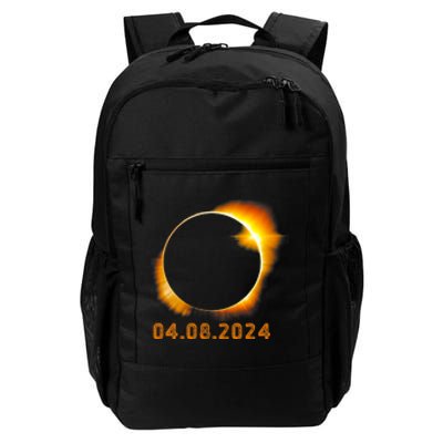 Total Solar Eclipse April 8 2024 Trending Design Daily Commute Backpack