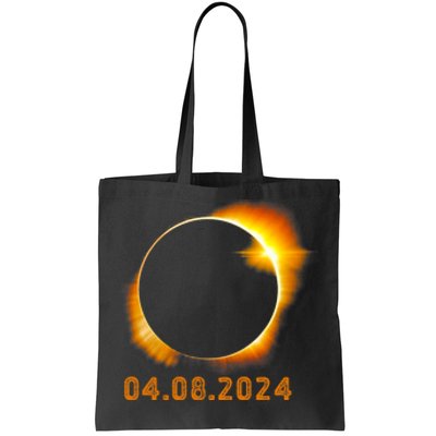 Total Solar Eclipse April 8 2024 Trending Design Tote Bag