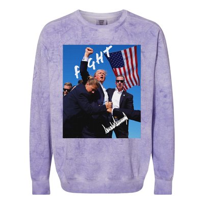 Trump Signature Edition Bold Design Colorblast Crewneck Sweatshirt