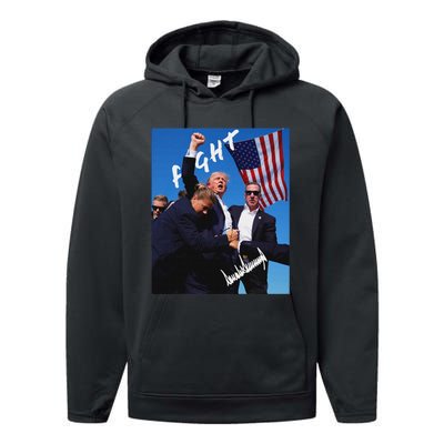 Trump Signature Edition Bold Design Performance Fleece Hoodie