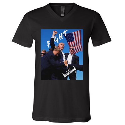 Trump Signature Edition Bold Design V-Neck T-Shirt