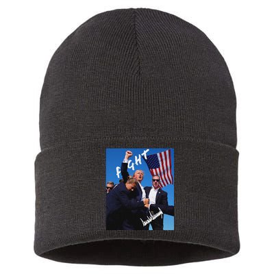 Trump Signature Edition Bold Design Sustainable Knit Beanie