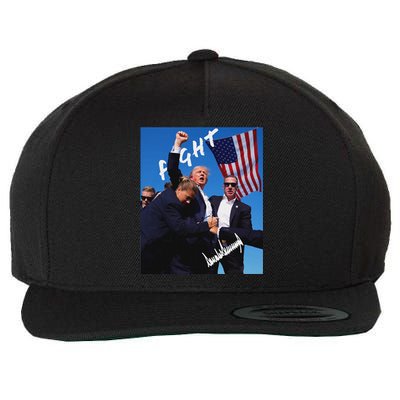 Trump Signature Edition Bold Design Wool Snapback Cap