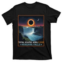 Total Solar Eclipse April 8th 2024 Niagara Falls New York T-Shirt