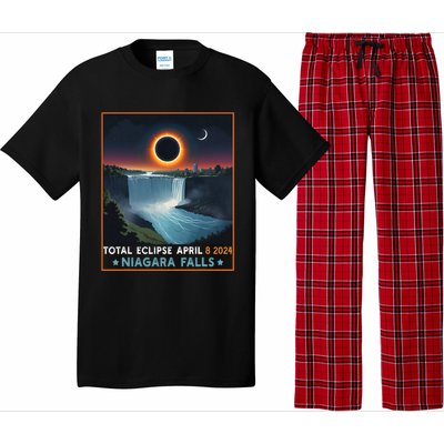 Total Solar Eclipse April 8th 2024 Niagara Falls New York Pajama Set