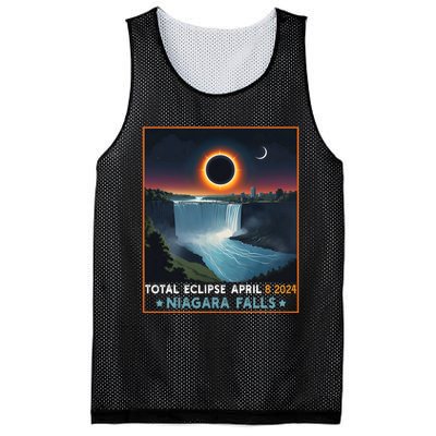 Total Solar Eclipse April 8th 2024 Niagara Falls New York Mesh Reversible Basketball Jersey Tank