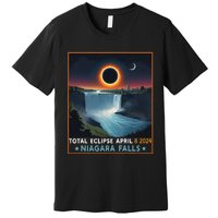 Total Solar Eclipse April 8th 2024 Niagara Falls New York Premium T-Shirt