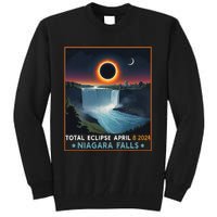 Total Solar Eclipse April 8th 2024 Niagara Falls New York Tall Sweatshirt