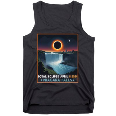 Total Solar Eclipse April 8th 2024 Niagara Falls New York Tank Top