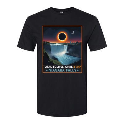 Total Solar Eclipse April 8th 2024 Niagara Falls New York Softstyle® CVC T-Shirt