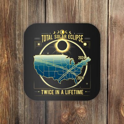 Total Solar Eclipse Twice In A Lifetime 2024 Coaster