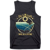 Total Solar Eclipse Twice In A Lifetime 2024 Tank Top