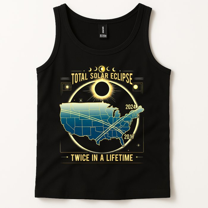 Total Solar Eclipse Twice In A Lifetime 2024 Tank Top