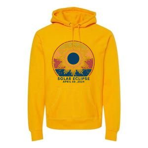 Total Solar Eclipse April 8 2024 Premium Hoodie