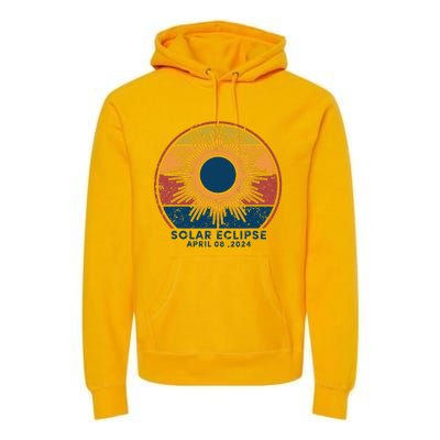 Total Solar Eclipse April 8 2024 Premium Hoodie