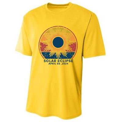 Total Solar Eclipse April 8 2024 Performance Sprint T-Shirt