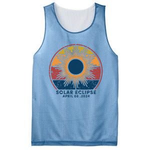 Total Solar Eclipse April 8 2024 Mesh Reversible Basketball Jersey Tank