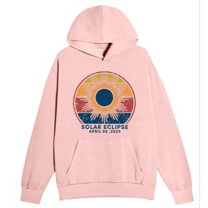 Total Solar Eclipse April 8 2024 Urban Pullover Hoodie